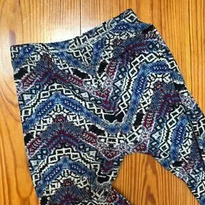 Leggings Multicolores Hot Kiss – Taille M – Occasion Très Bon état